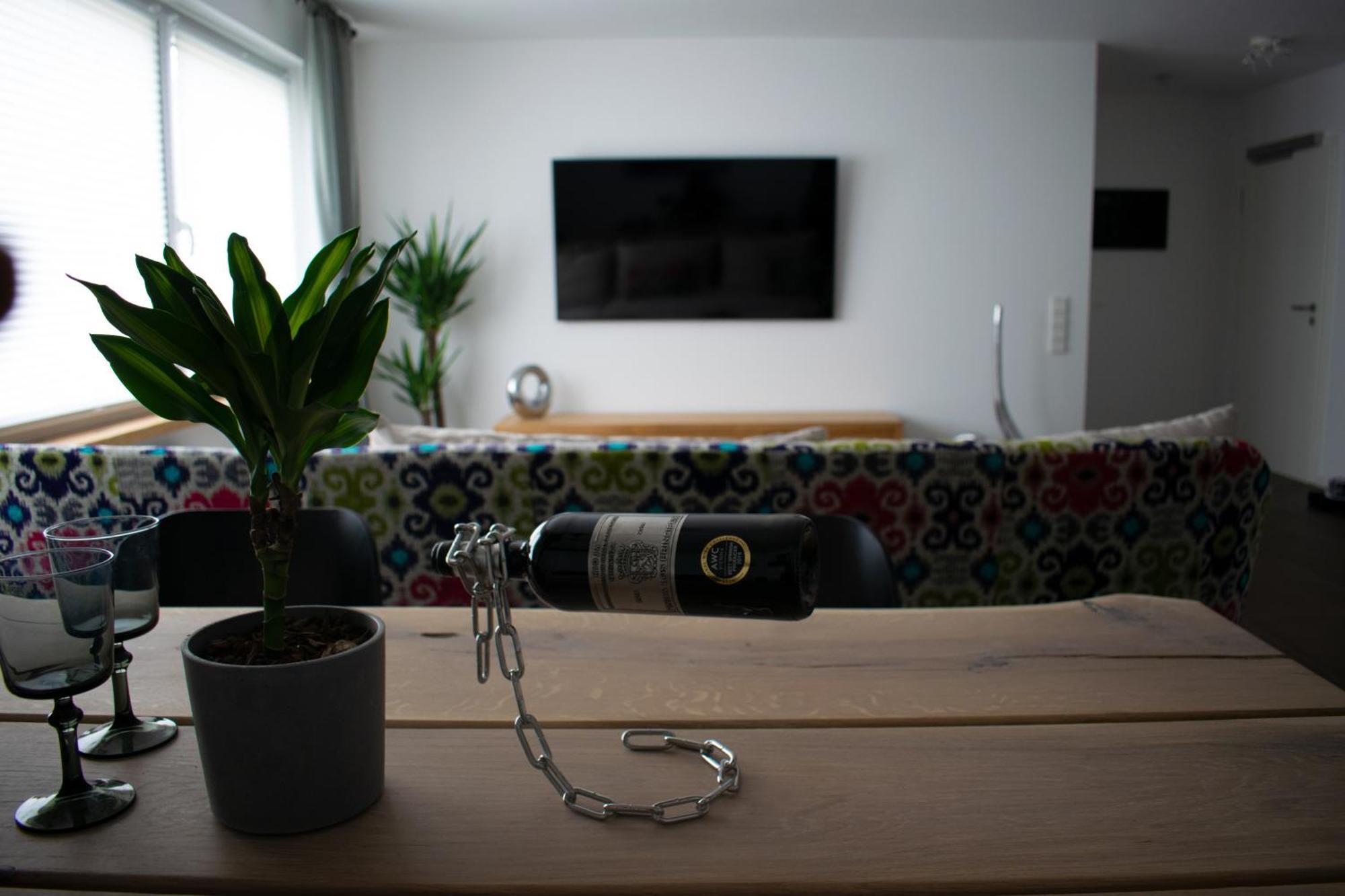 Appartement unique flat à Düsseldorf Chambre photo